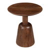 Nels End Table Dark Brown thumbnail 1