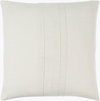 Pleated Cotton Accent Pillow, Decorative Pillow by Surya, 18" length x 18" width thumbnail