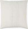 Pleated Cotton Accent Pillow, Decorative Pillow by Surya, 20" length x 20" width thumbnail