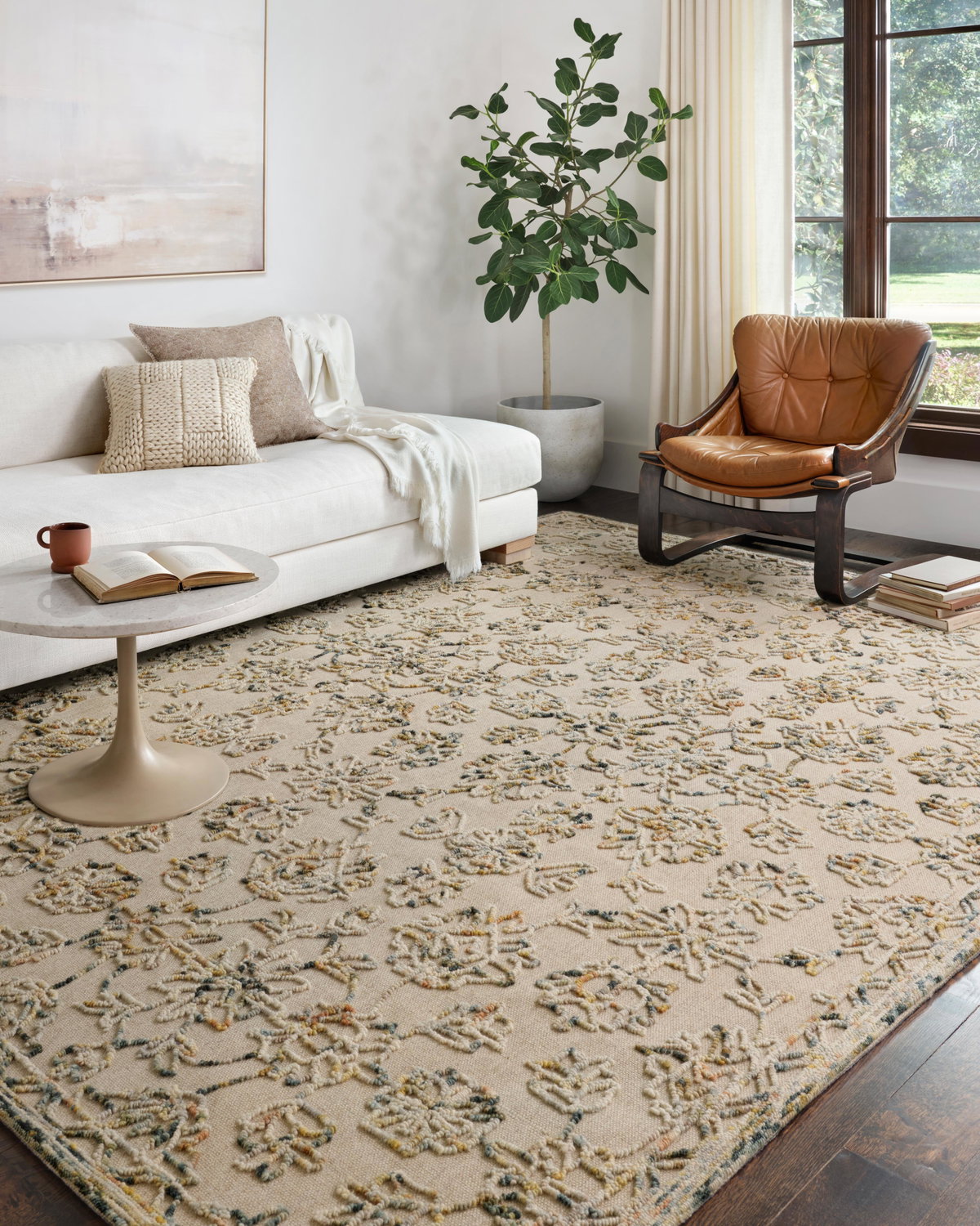 Loloi II Halle Rug, 5' length x 7'6" width View 2