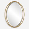 Rhodes Gold Oval Mirror thumbnail 0