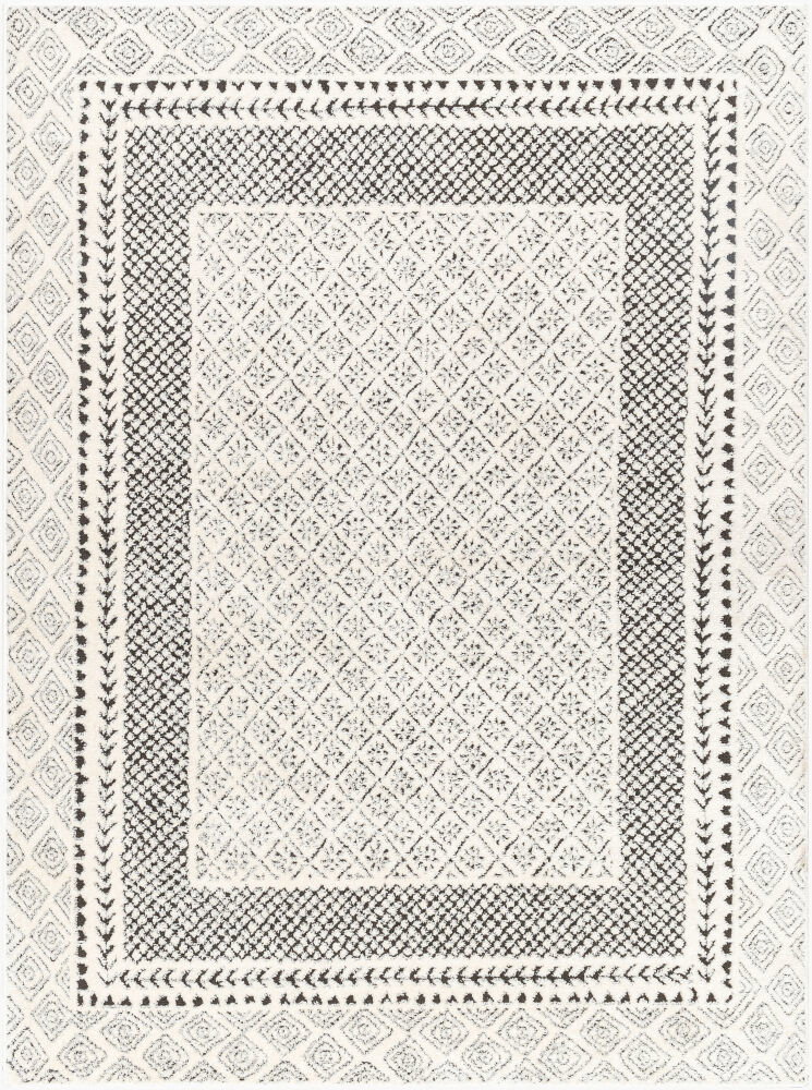 Freud Machine Woven Rug, by Surya, 6'11.86" length x 5'2.99" width