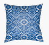 Indigo Blues Accent Pillow, Decorative Pillow by Surya, 18" length x 18" width thumbnail