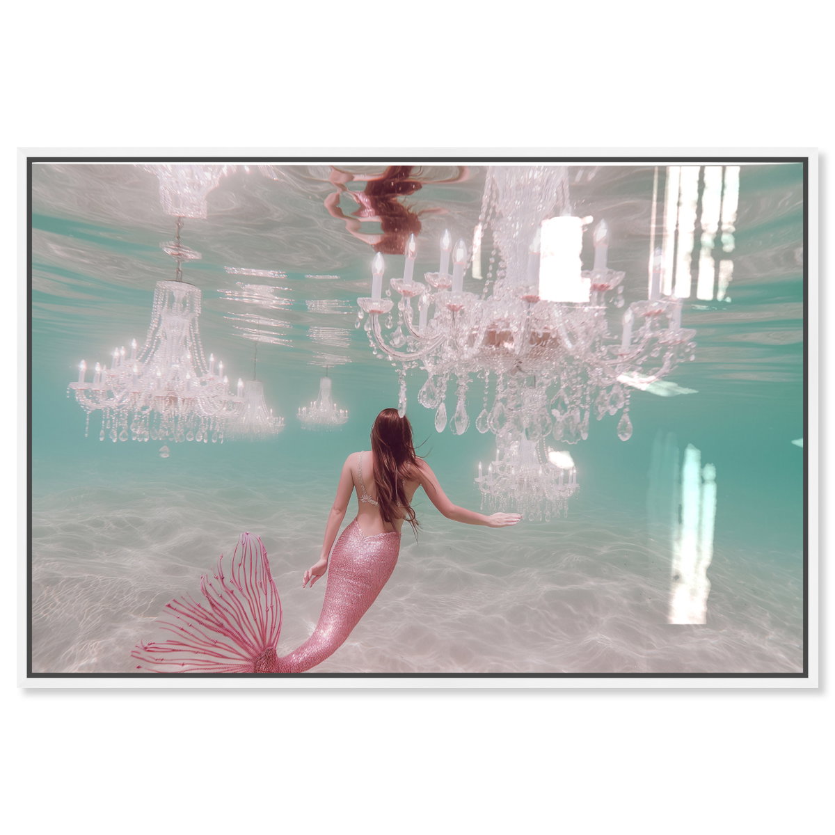 Lost City of Mermaids II (Resin), Art by Oliver Gal,  45x30 View 1