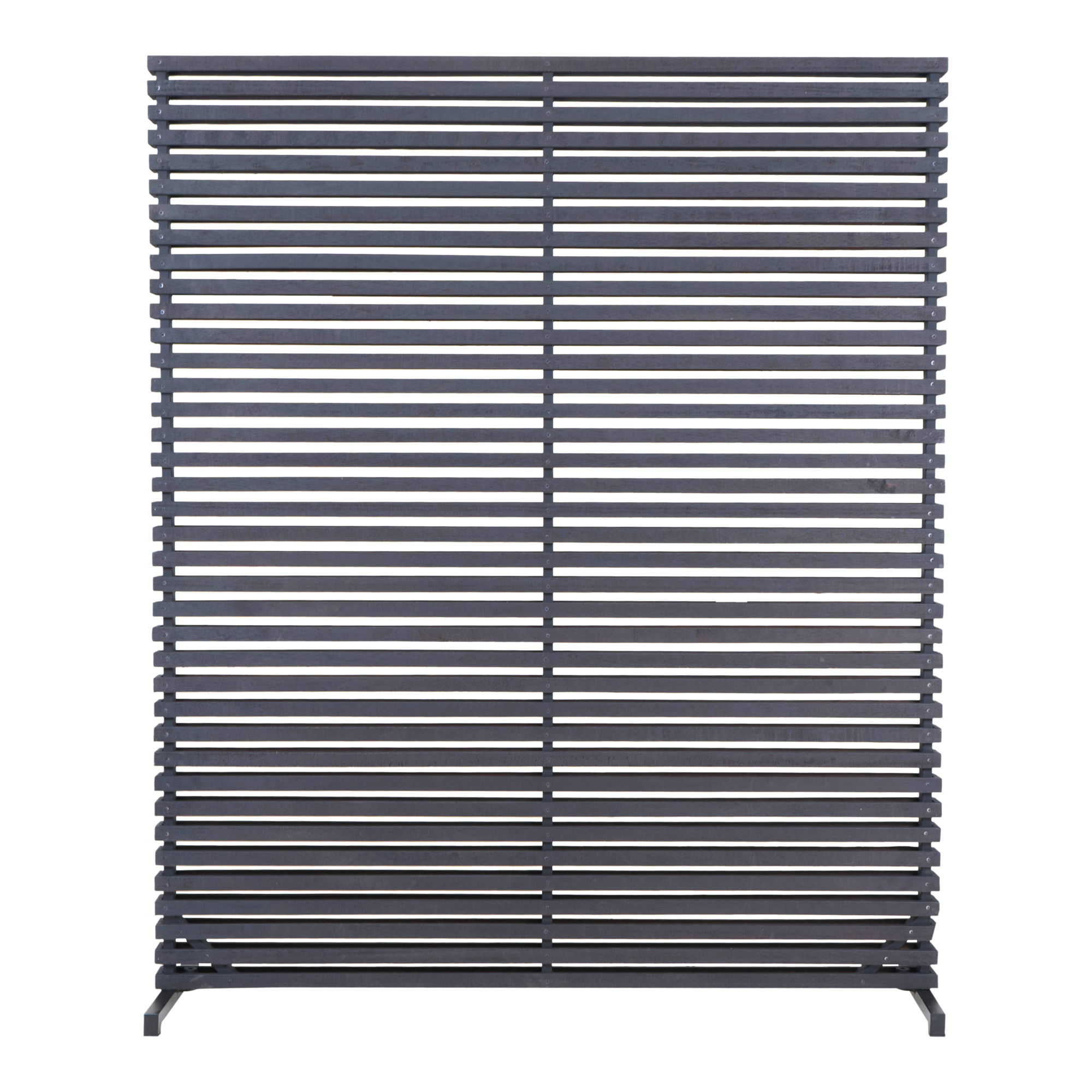 Dallin Screen Black, Room Divider by Moe's Home, 60" width x 72" height x 3" depth View 1