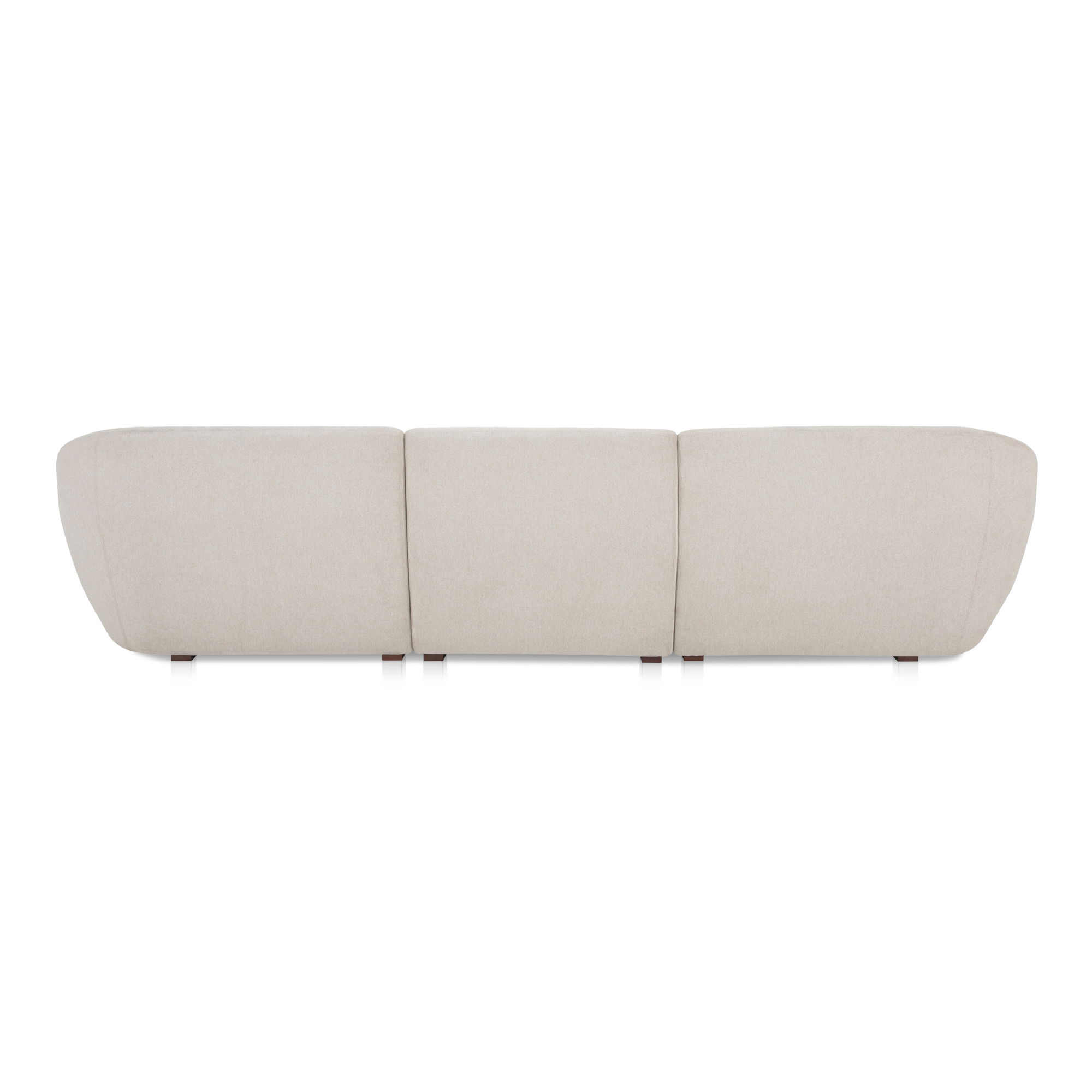 Amelia Lounge Modular Right Sectional Warm White large image 