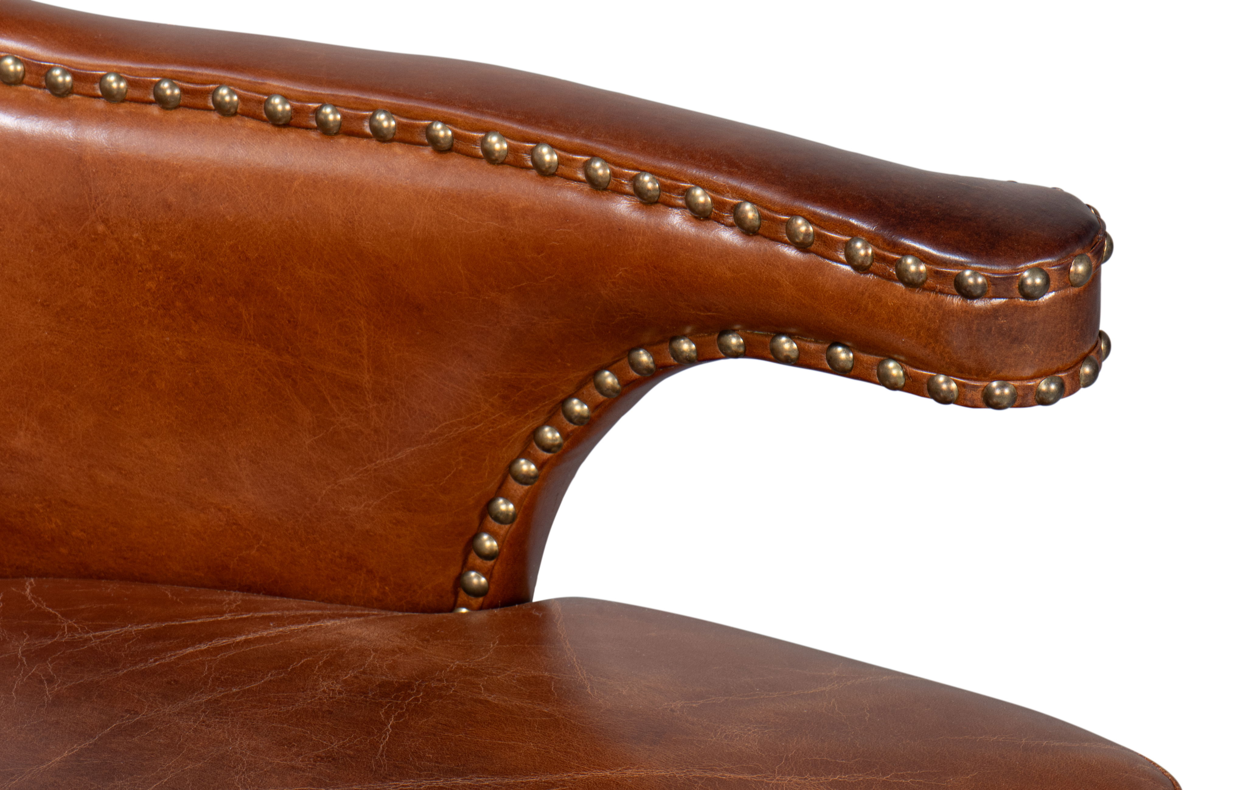 *Drake Distilled Leather Chair large image 