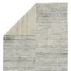 Jaipur Living Origin SAG12 Handknotted Solid White and Gray Runner Rug (3'x12') thumbnail 1