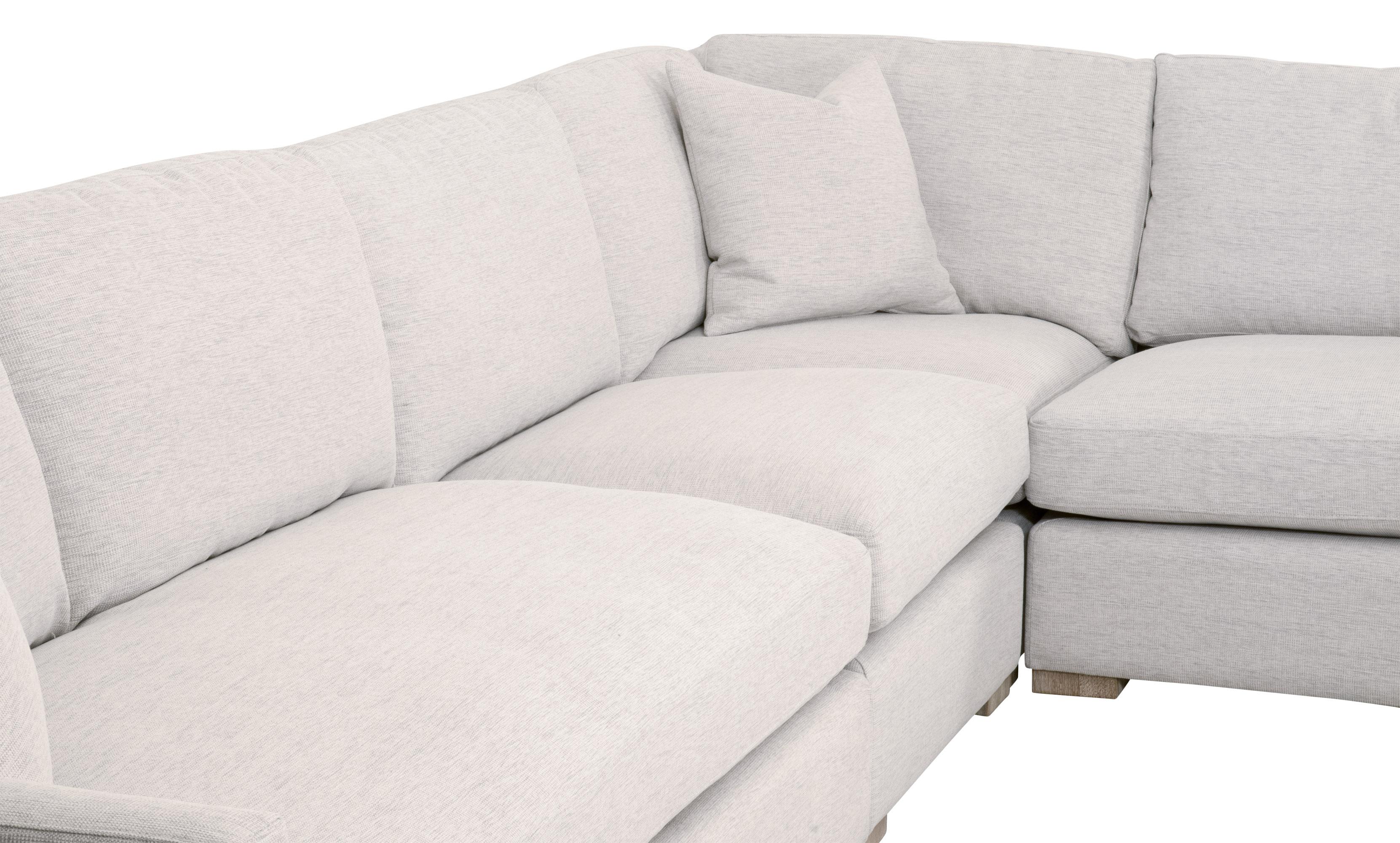 Clara Modular 2-Seat Right Slim Arm Sofa, Seating by Essentials for Living, 66.25" width x 34" height x 36" depth View 14