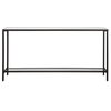 Hayley Black Console Table, by Uttermost, 60" width x 31" height x 10" depth thumbnail 1