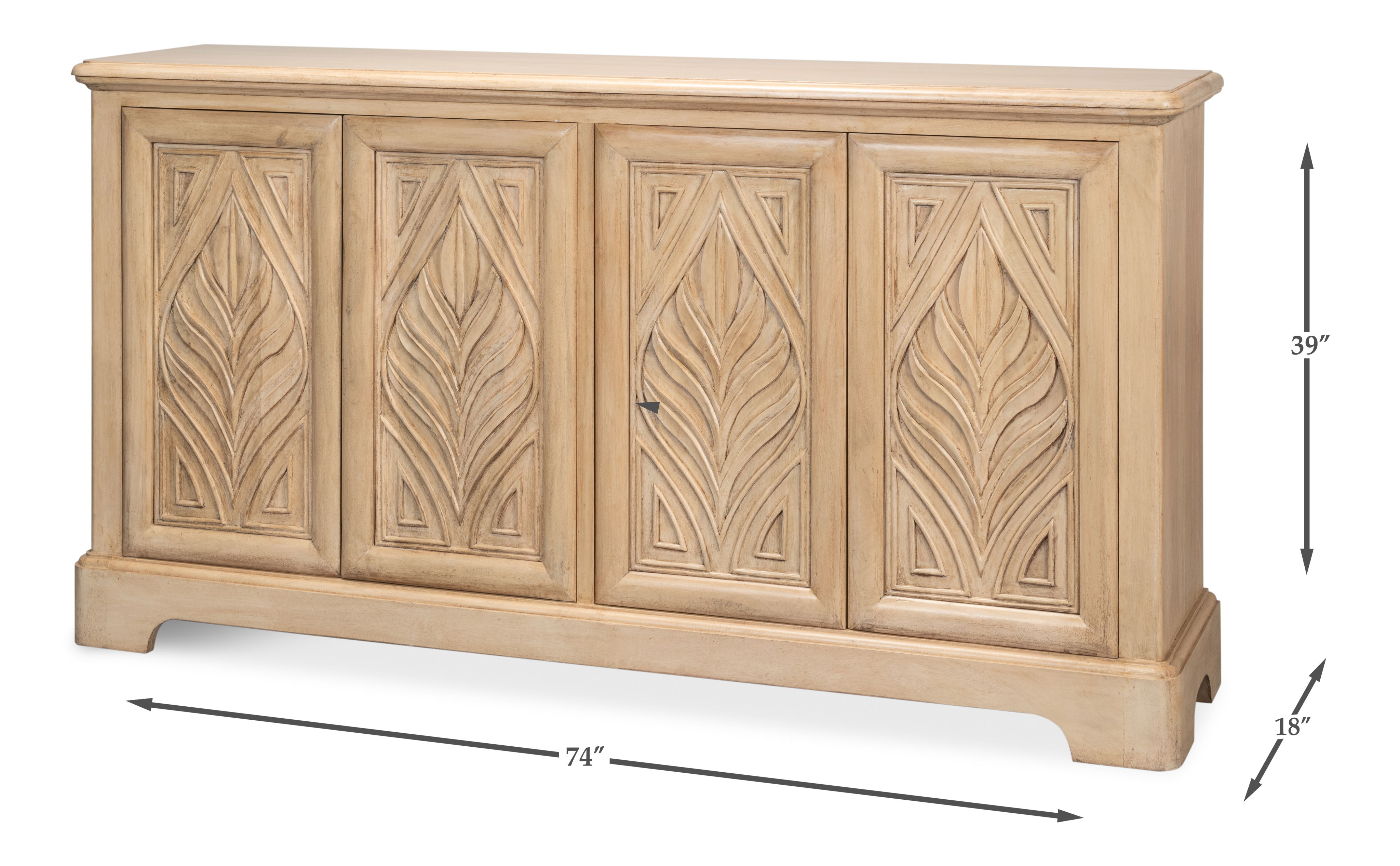 Palmieri Four Door Sideboard large image 