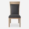 Encore Dark Gray Armless Chair thumbnail 0