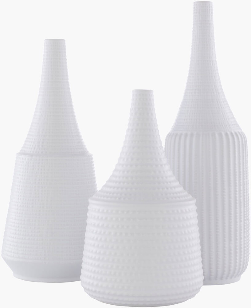 Ikon Vase, by Surya, 7" width x 12" height