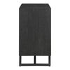 Sierra 2 Door Cabinet Black thumbnail 3