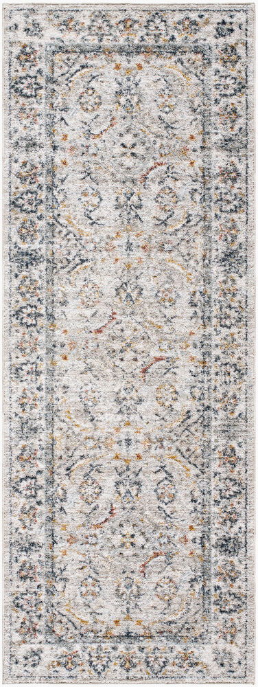 Beckham Machine Woven Rug, by Surya, 7'2.61" length x 2'7.5" width