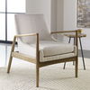 Bev White Accent Chair thumbnail 3