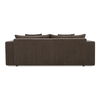 Kiran Sleeper Sofa Warm Charcoal, Sofa Bed by Moe's Home, 87.8" width x 24" height x 38.2" depth thumbnail 6