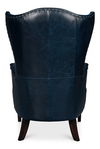 Drake Distilled Leather Chair, Blue thumbnail 9