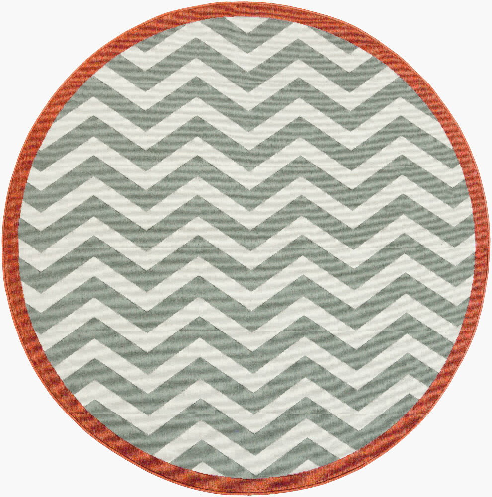 Alfresco Machine Woven Rug, by Surya, 7'2.62" length x 7'2.62" width