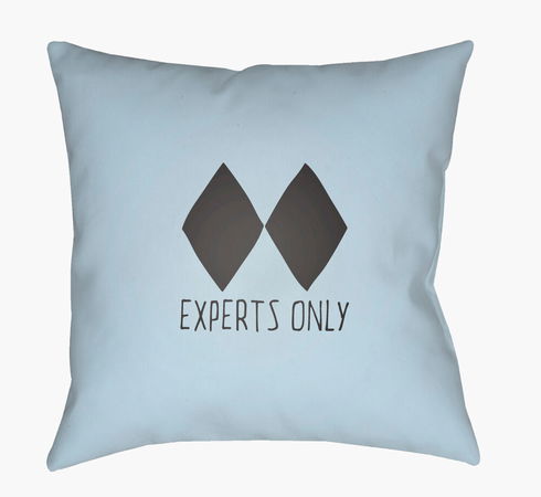 Black Diamond Accent Pillow