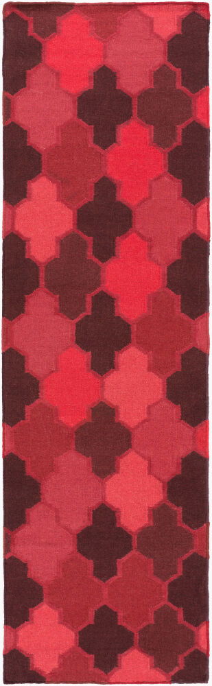 Nia Handmade Rug, by Surya, 8' length x 2'6" width