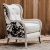 Chalina High Back Armchair, Accent Chair by Uttermost, 33" width x 42" height x 32" depth thumbnail 2