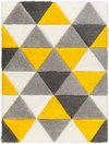 Bologna Machine Woven Rug, by Surya, 1'3.75" length x 1'3.75" width thumbnail