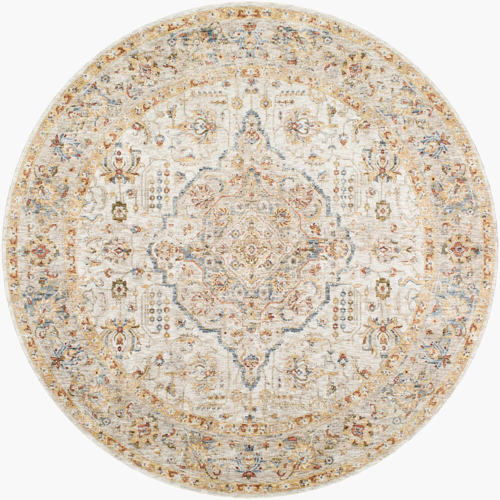 Mona Lisa Machine Woven Rug, by Surya, 7'10.49" length x 7'10.49" width