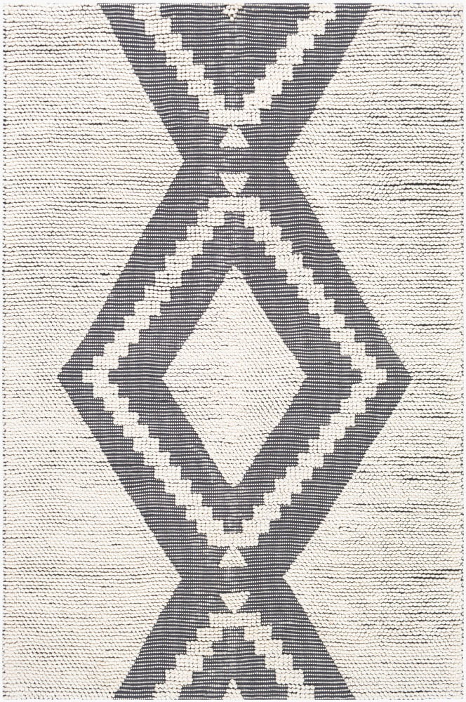 Azalea Handmade Rug, by Surya, 7'6" length x 5' width