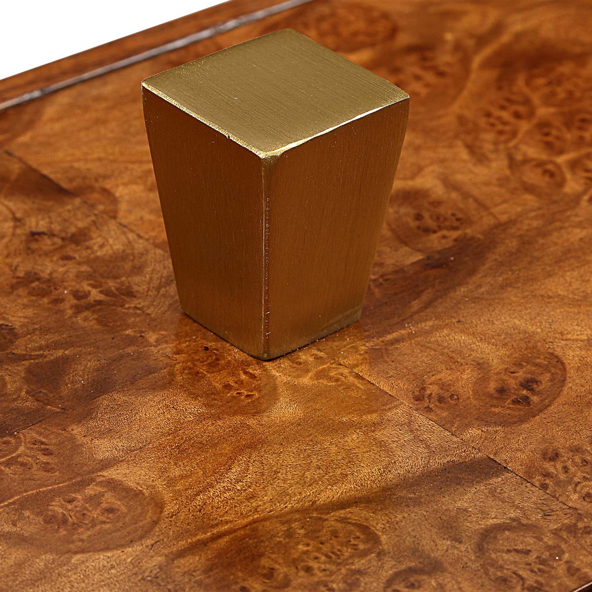 Burl Haven Box, Decorative by Uttermost, 15" width x 4.5" height x 7" depth View 6