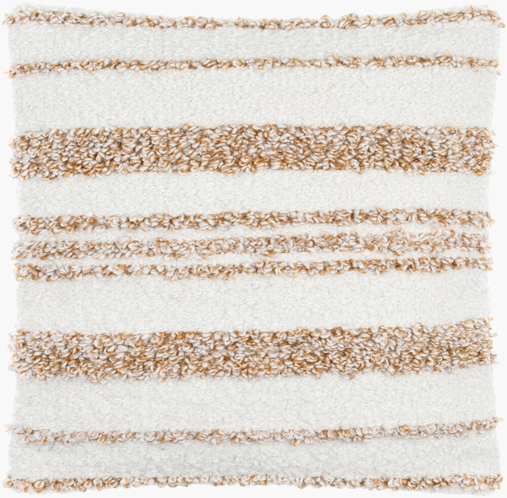 Boculette Accent Pillow, Decorative Pillow by Surya, 18" length x 18" width