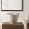 Blossom Tall Off-white Bowl, Decorative Tray by Uttermost, 14" width x 10" height x 14" depth thumbnail 2
