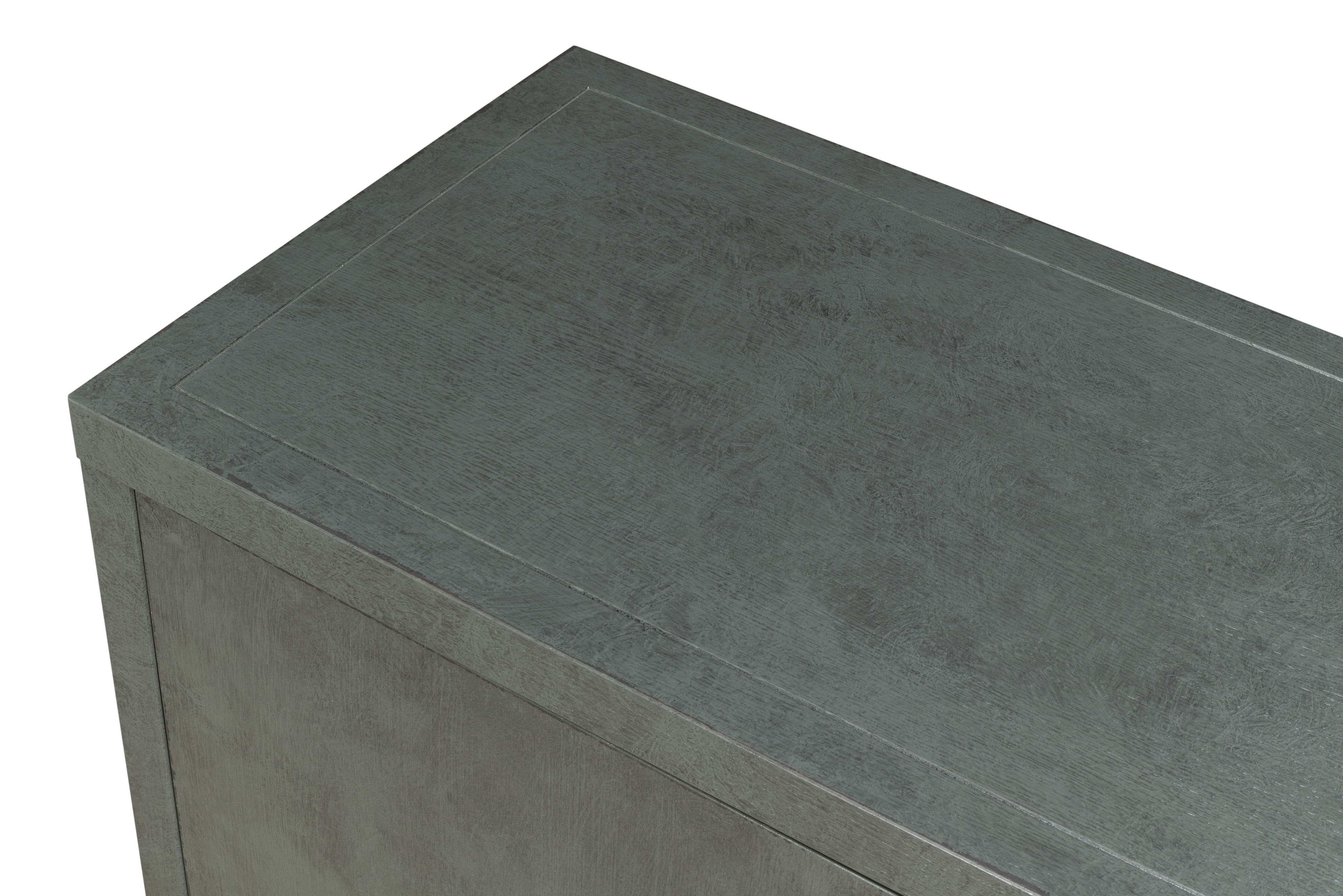 Blanco 4 Door Buffet, Stone Grey large image 