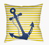Anchor Accent Pillow, Decorative Pillow by Surya, 18" length x 18" width thumbnail