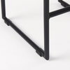 Givens Backless 26in Seat Counter Stool | Natural Wood with Black Metal, Counter & Bar Stool by Mercana, 14.1" length x 15.8" width x 26" height thumbnail 11