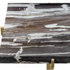 Rowman Petrified Wood Accent Table, Side & End Table by Uttermost, 14.9" width x 22.44" height x 14.9" depth thumbnail 8