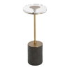 Kaufman Crystal Accent Table, Side & End Table by Uttermost, 11" width x 22" height x 8.5" depth thumbnail 4