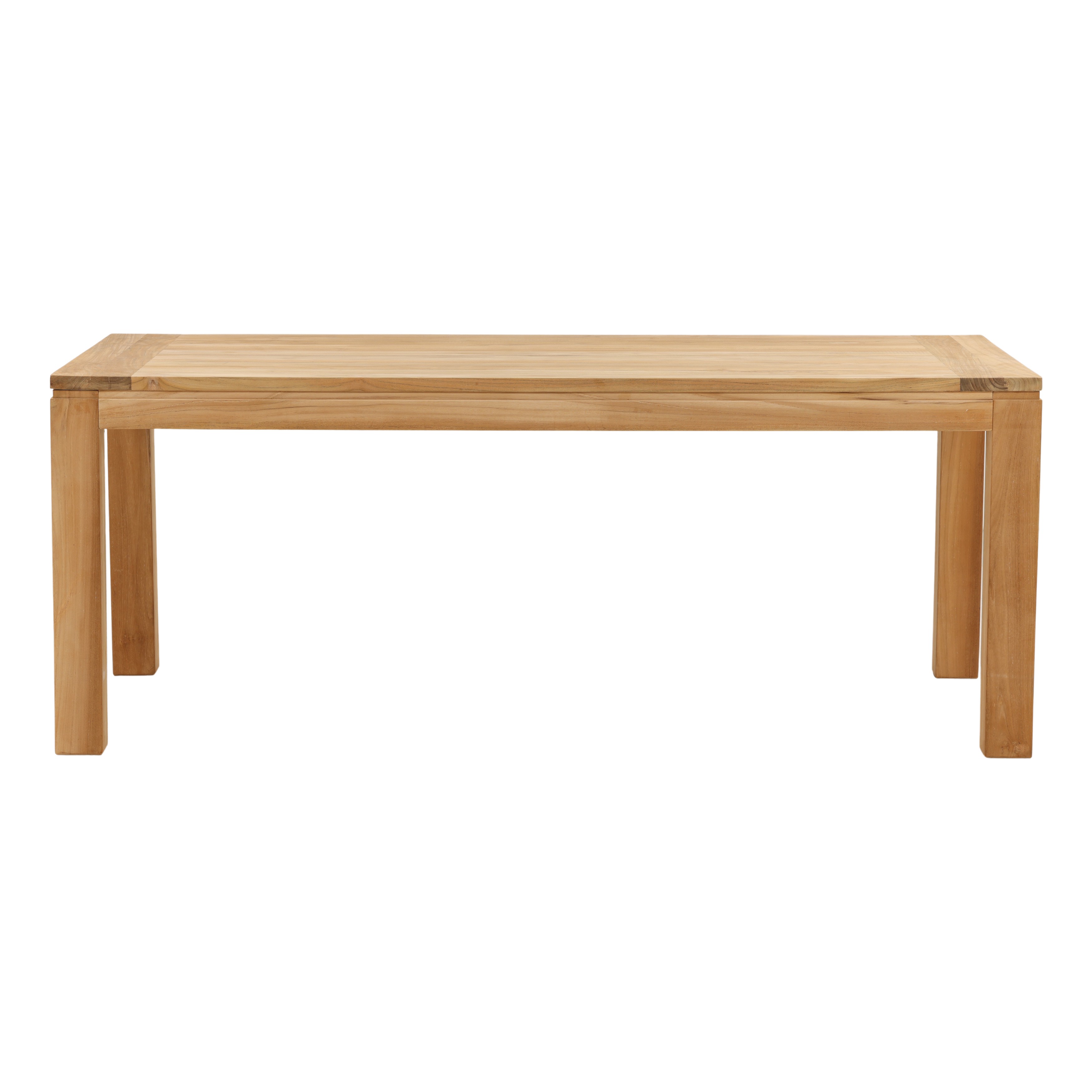 Bosworth Outdoor Dining Table Natural large image 