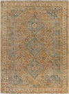 Antique One of a Kind Handmade Rug, by Surya, 9'5" length x 6'11" width thumbnail
