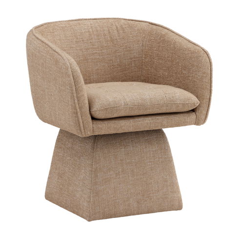 Jonie Swivel Chair Camel