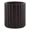 Quade Outdoor Planter Lava Small, by Dovetail, 20" width x 22.88" height x 20" diameter x 20" depth thumbnail