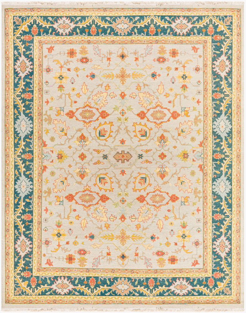 Soumek Handmade Rug, by Surya, 12' length x 9' width