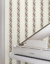Abbey's Garland Red & Green Wallpaper thumbnail 2