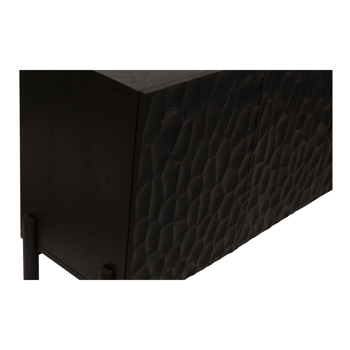 Misaki Sideboard Black, Cabinets & Sideboard by Moe's Home, 71" width x 31.5" height x 17.75" depth View 7