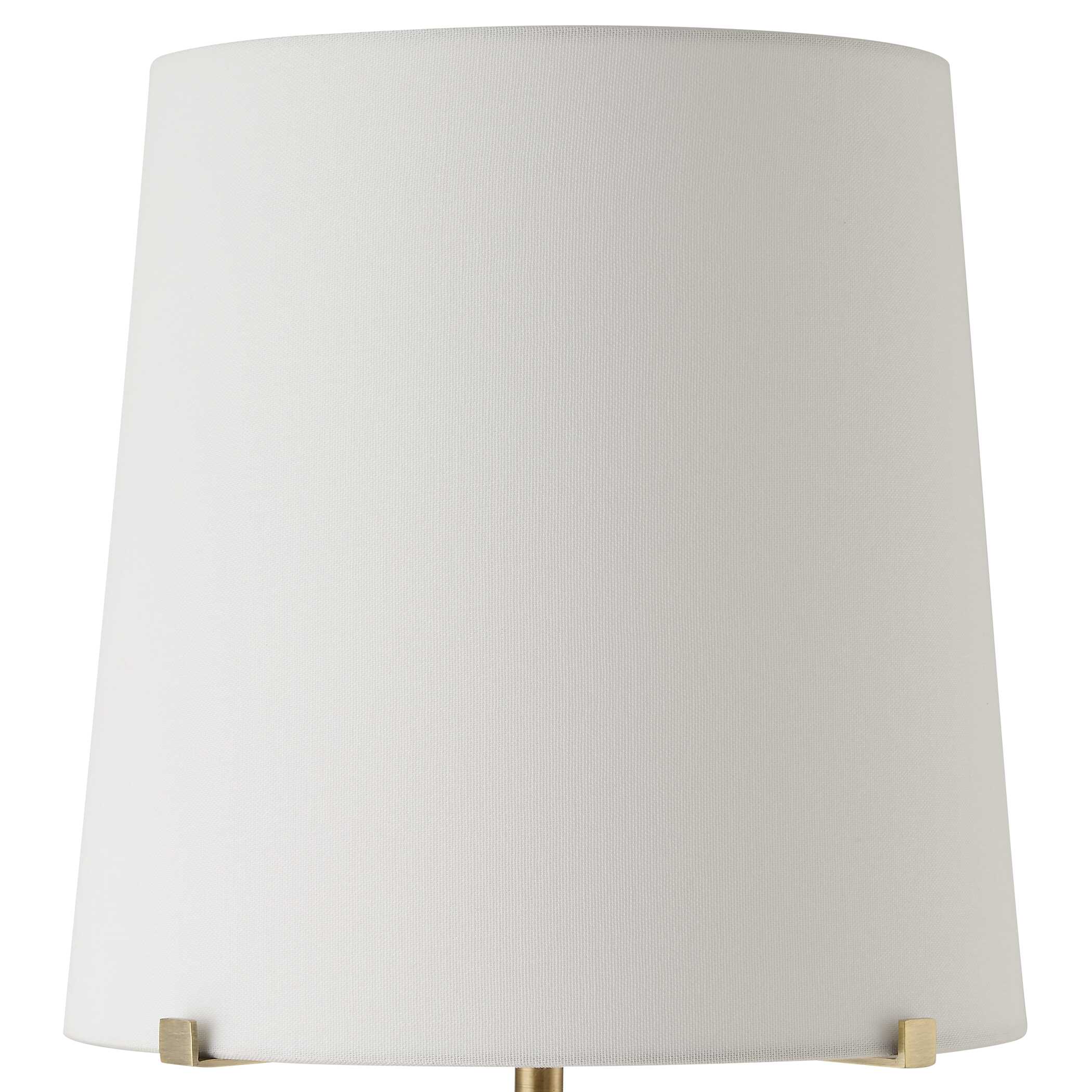 Sepia Brown Marble Buffet Lamp large image 