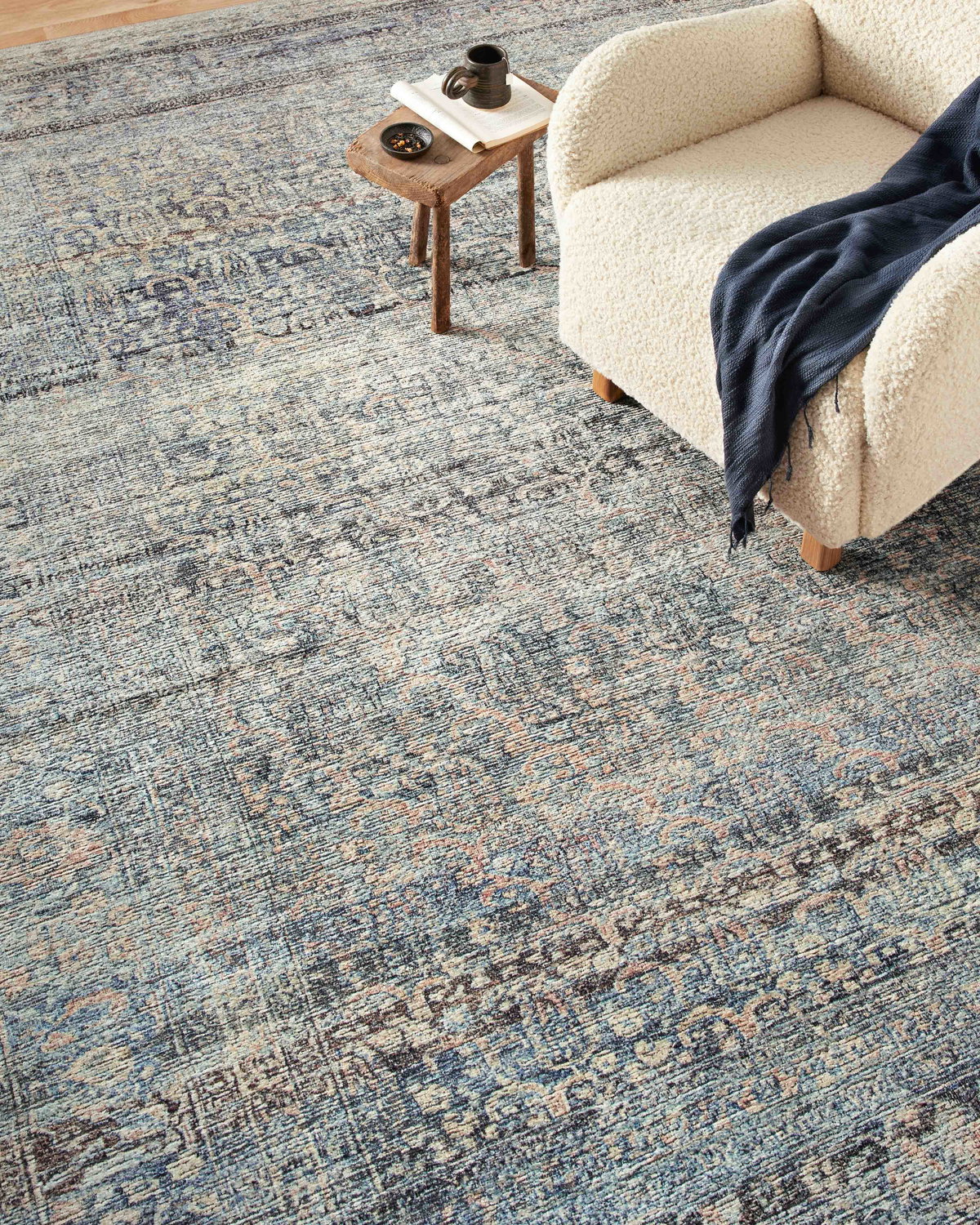 Amber Lewis x Loloi Billie Rug, 1'6" length x 1'6" width View 6