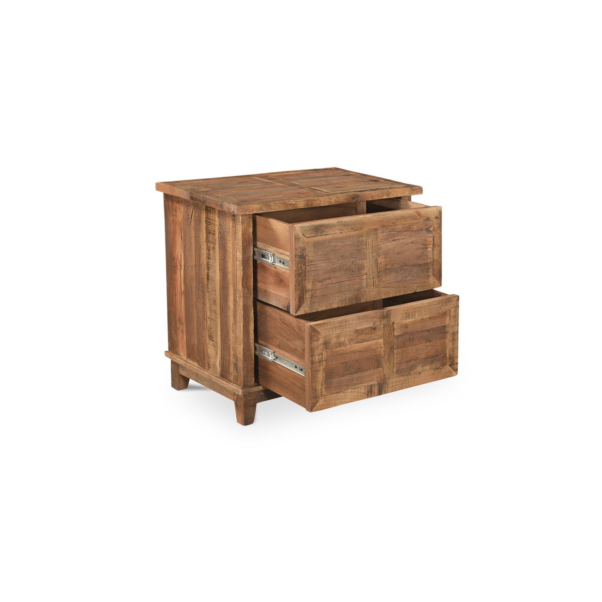 Augusta Nightstand Brown, by Moe's Home, 28" width x 26" height x 18" depth View 2