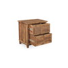 Augusta Nightstand Brown, by Moe's Home, 28" width x 26" height x 18" depth thumbnail 2
