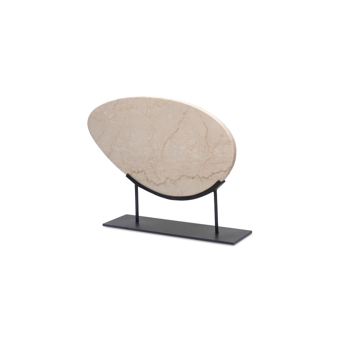 Galen Sculpture Botticino Beige Marble, Figurines & Statue by Moe's Home, 15" width x 12" height x 4" depth View 2