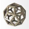 Geom  Tan Ceramic Geometric Object, Decorative Object by Mercana, 7.09" length x 7.09" width x 7.09" height thumbnail 5